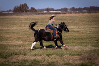 Martin Sisters and horse Nov 2018