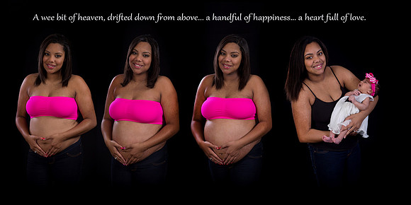 pink with text